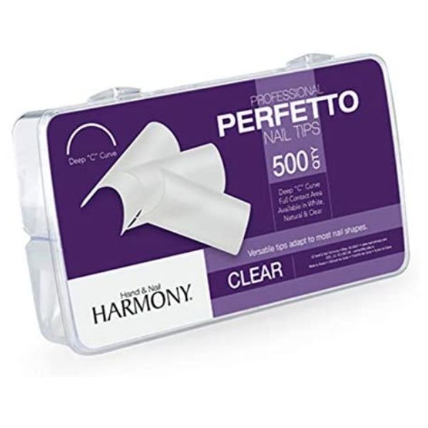 HARMONY PERFETTO NAILS TIPS CLEAR