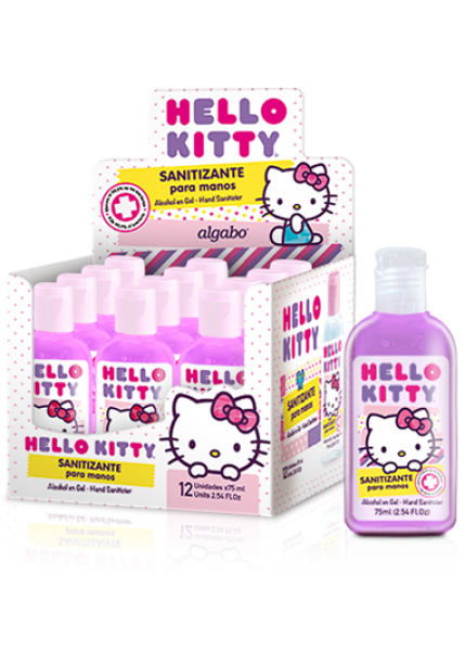 ALGABO HELLO KITTY GEL SANITIZANTE 75ML X12UNID