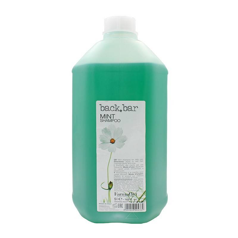 BACK BAR SHAMPOO MENTA  5LT