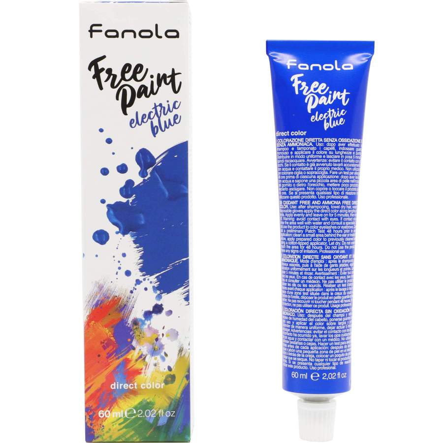 TINTE FREE PAINT ELECTRIC BLUE 60ML