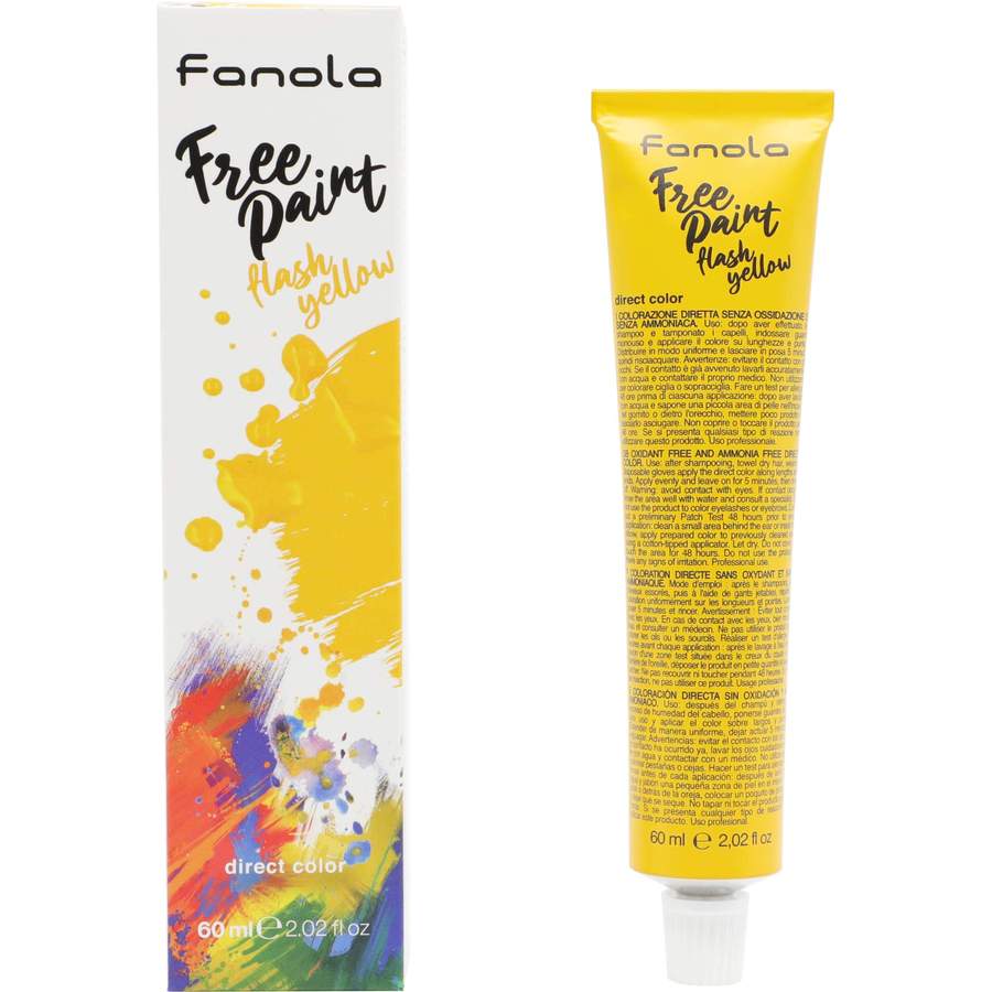 TINTE FREE PAINT FLASH YELLOW 60ML