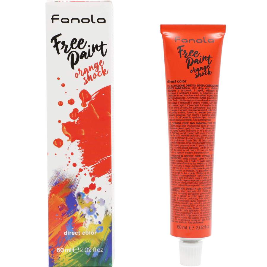 TINTE FREE PAINT ORANGE SHOCK 60ML