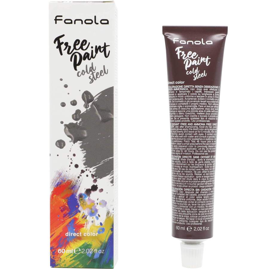 TINTE FREE PAINT COLD STEEL 60ML