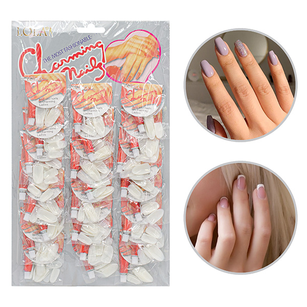 UÑAS POSTIZAS CARTON X 20