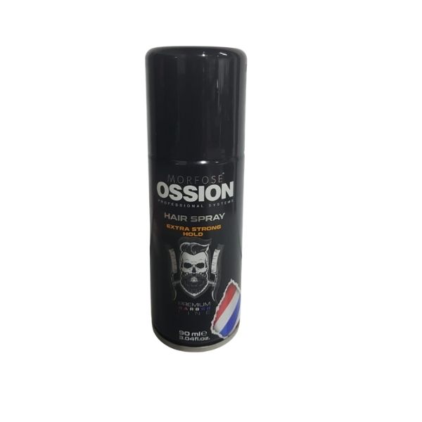 OSSION HAIR SPRAY EXTRA STRONG HOLD 90ML 48/BOX