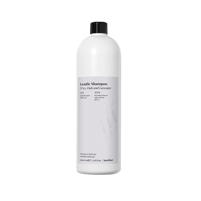 BACK BAR N°03 GENTLE SHAMPOO - Oats and Lavender 1000ML