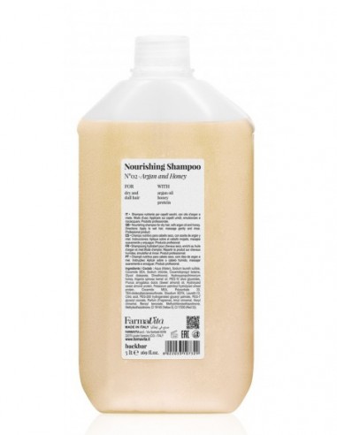 BACK BAR N°02 NOURISING SHAMPOO - Argan and Honey 5LT