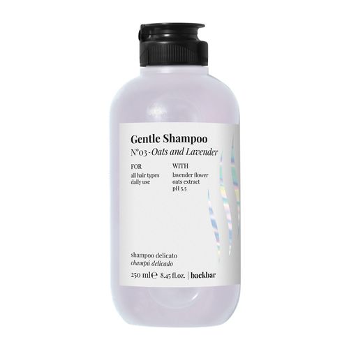 BACK BAR N°03 GENTLE SHAMPOO - Oats and Lavender 250ML