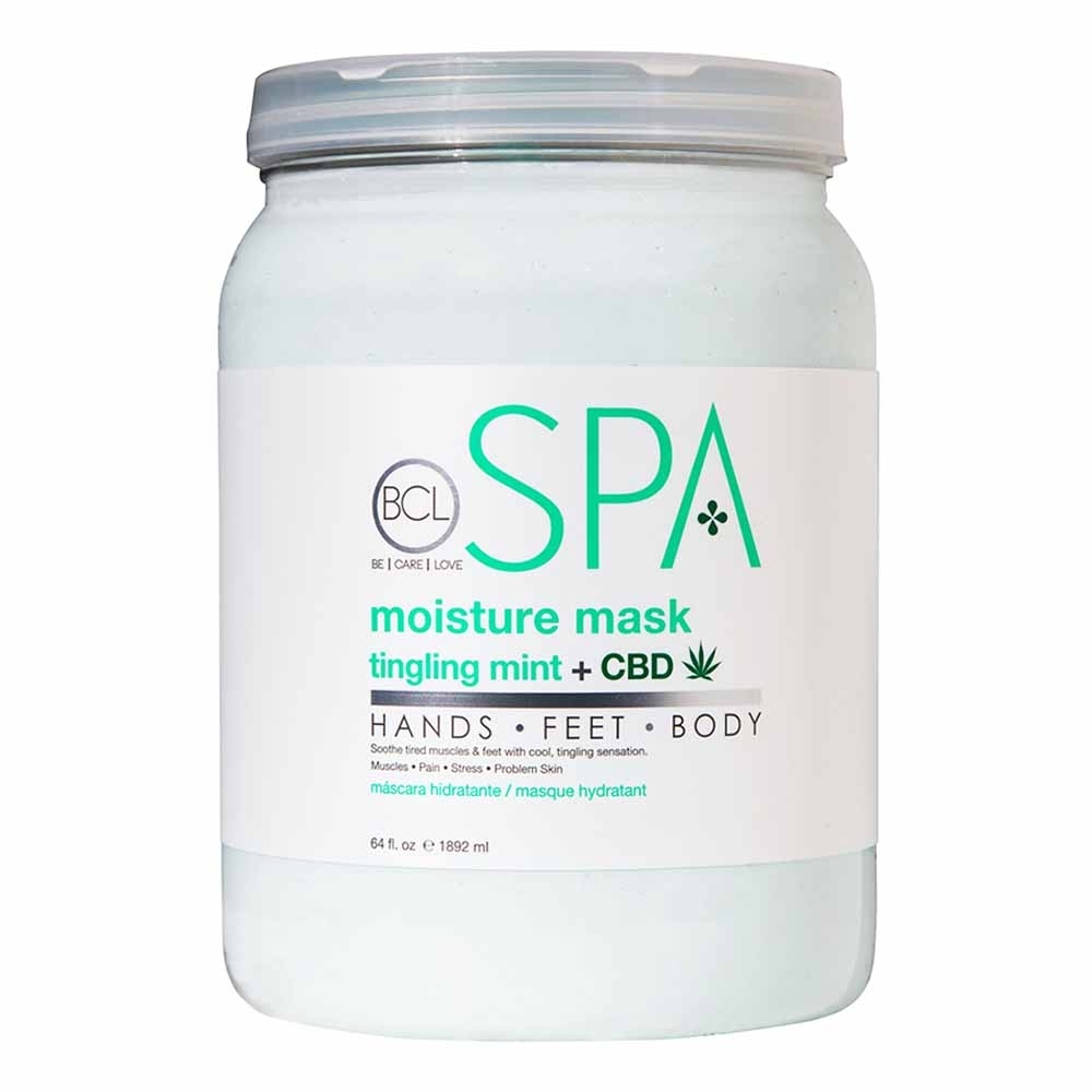 TINGLING MINT + CBD MOISTURE MASK 64OZ