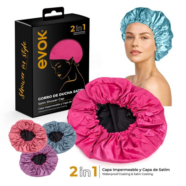 GORRO 2 EN 1 IMPERMIABLE Y SATIN - CAJA DE 72 UNIDS