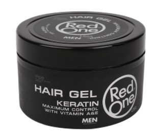 HAIR STYLING GEL  - KERATIN SILVER 450ML