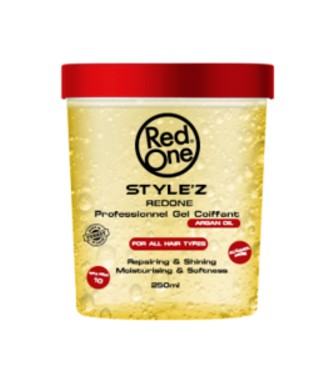 STYLE'Z PROFESSIONAL HAIR GEL - ARGAN OIL 236ML