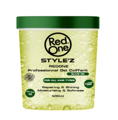 STYLE'Z PROFESSIONAL HAIR GEL -  OLIVE OIL 483ML