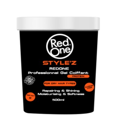 STYLE'Z PROFESSIONAL HAIR GEL - PROTEIN 483ML