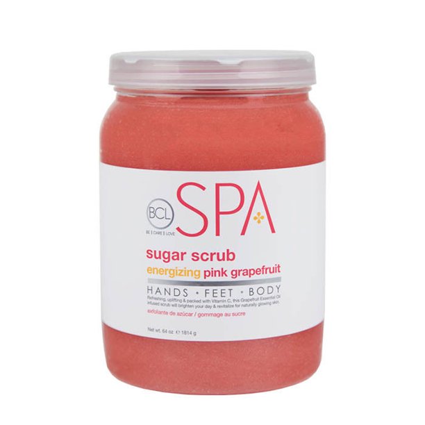 PINK GRAPEFRUIT SUGAR SCRUB 64OZ