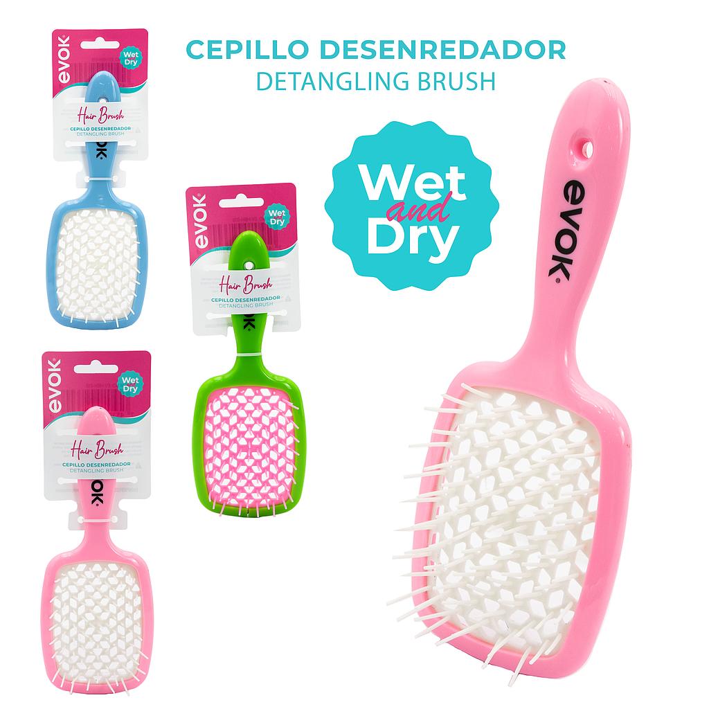 CEPILLO DESENREDADOR WET AND DRY - CAJA DE 120 UNIDS