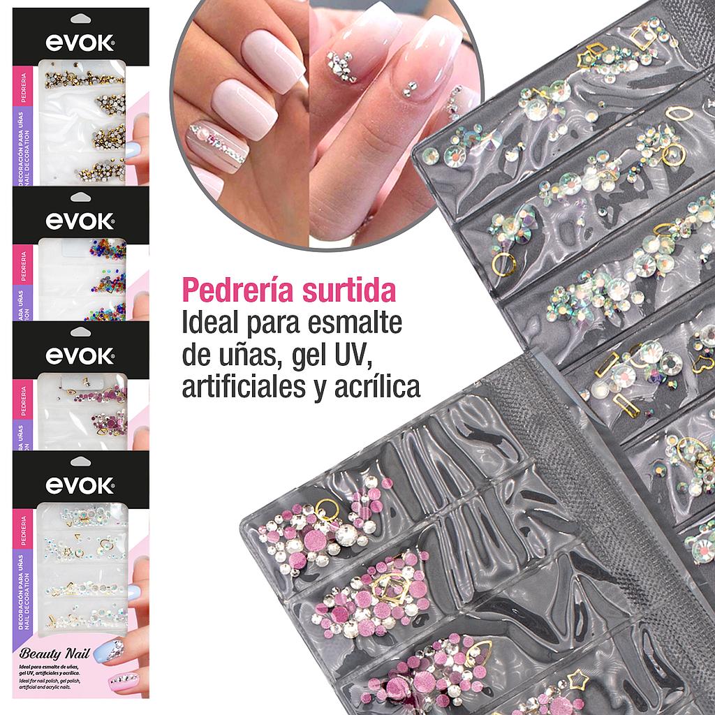 DECORACION PARA UÑAS 24 UNIDS - CAJA DE 240 UNIDS