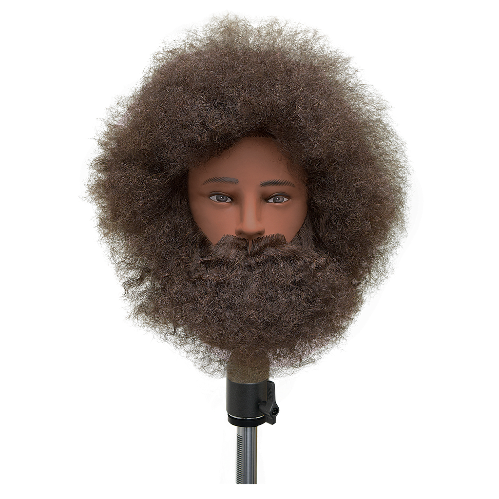 CELEBRITY TYRONE AFRO MANIQUI BEARD & MUSTACHE