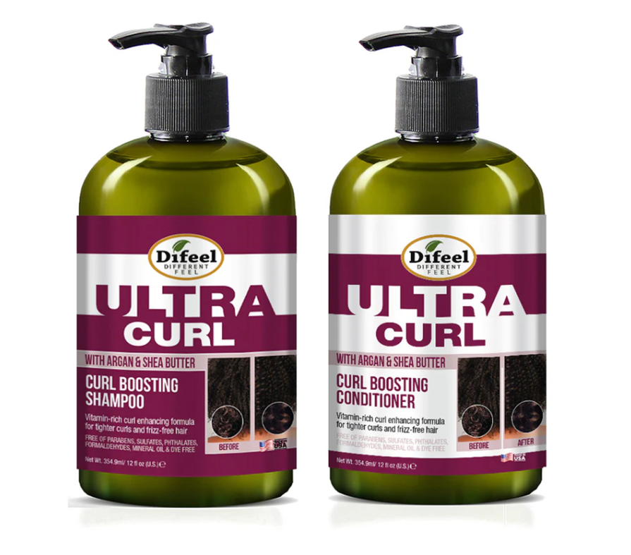 Ultra Curl Boosting Shampoo & Conditioner 12 oz Kit