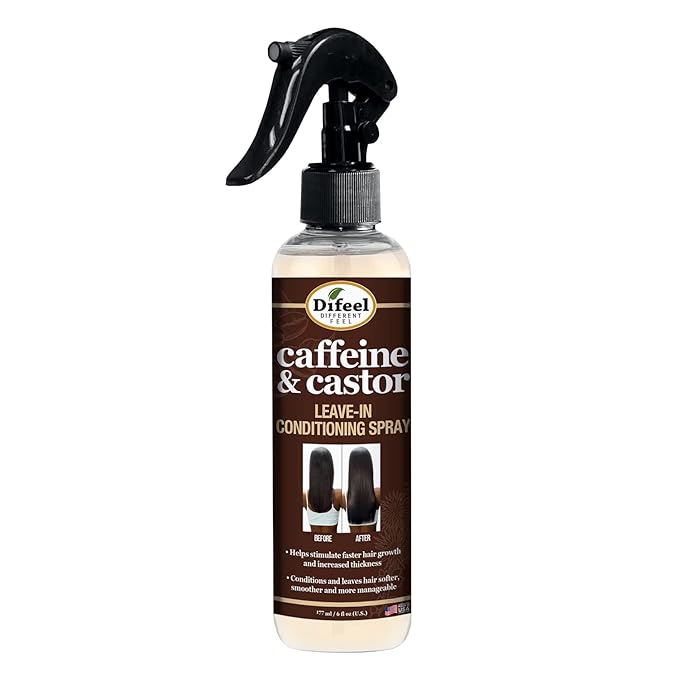 Caffeine and Castor Leave-in Spray 6 oz