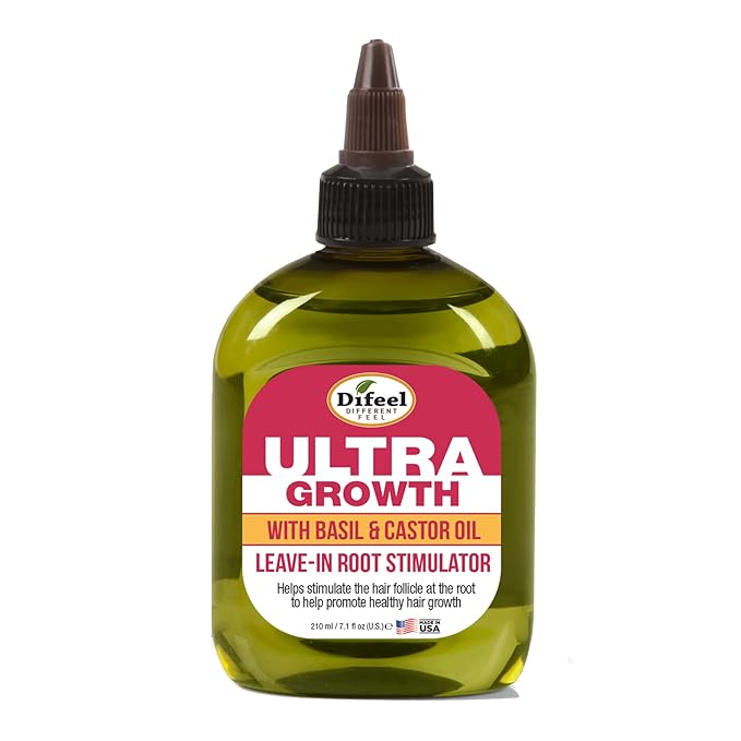 Ultra Growth Basil-Castor Leave-in Root Stiml 2.5 oz