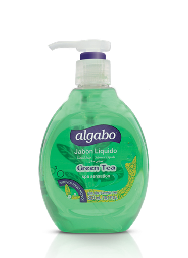 [6040883] ALGABO JABON LIQUIDO 300ML GREEN TEA