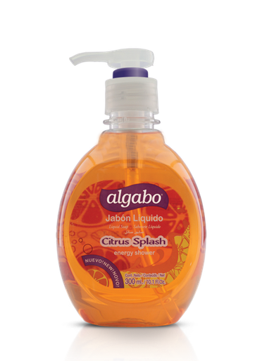 [6040884] ALGABO JABON LIQUIDO 300ML CITRUS SPLASH