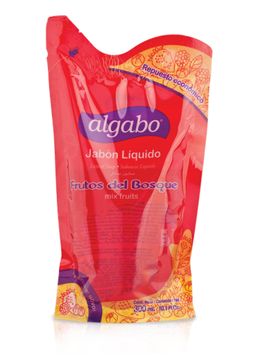 [6040895] ALGABO REPUESTO JABON LIQUIDO FRUTOS DEL BOSQUE.