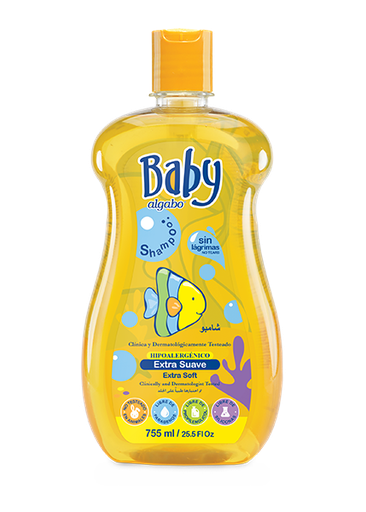 [3343751] ALGABO BABY SHAMPOO EXTRA SUAVE 755ML