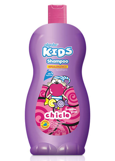 [6043750] ALGABO KIDS SHAMPOO CHICLE 750ML