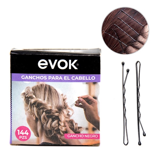 [A018-12HC144B] PINCHO P/CABELLO (CLIP)