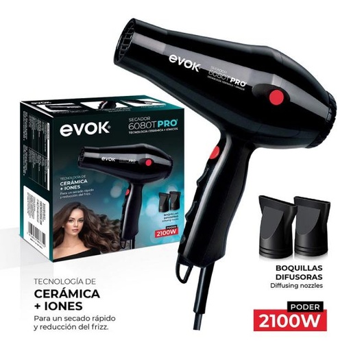 [EV-HD-6080-T] BLOWER CABELLO 6080 TURBO 2100 WATT