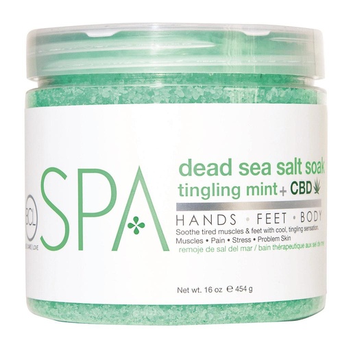 [SPA56111] TINGLING MINT CBD SAL MARINA 16OZ