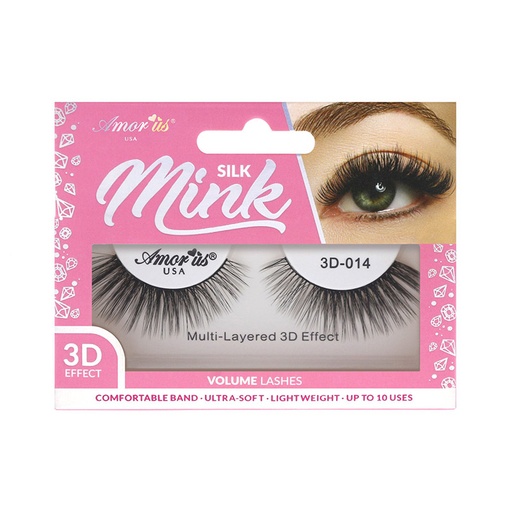 [AMUS3D14] 3D FAUX MINK LASH #14