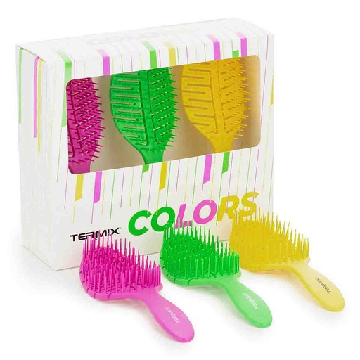 [TE000699] TERMIX EXPOSITOR 6 CEPILLOS DETANGLING PROFESIONAL