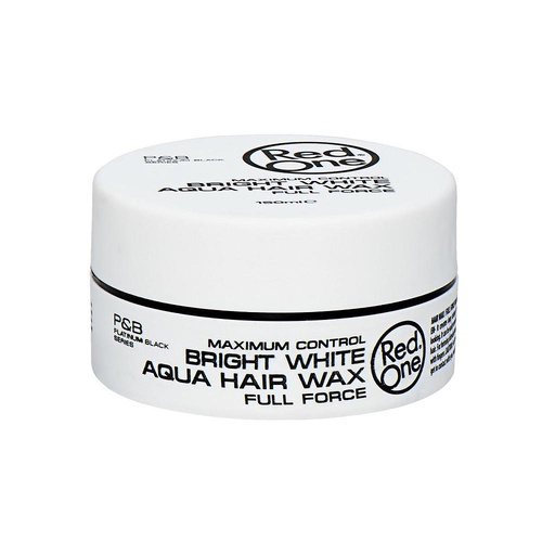 [RO6141] AQUA HAIR WAX FULL FORCE WHITE 150ML