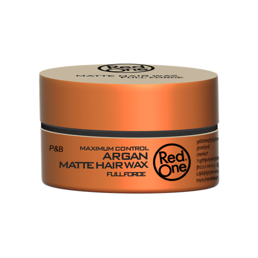 [RO8558] AQUA HAIR WAX FULL FORCE MATTE ARGAN 150ML