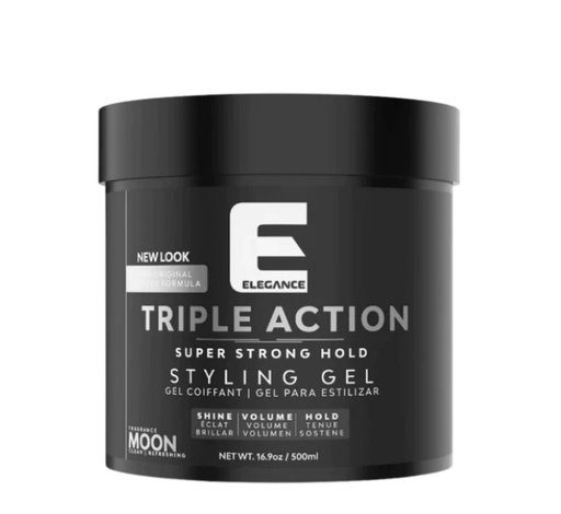 [E2915] TRIPLE ACTION STYLING GEL MOON 500ML