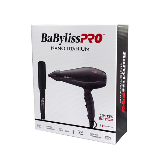 [BNTPP59UX] BaBylissPRO® COMBO BLOWER 2000 + FLAT IRON 1 1/2