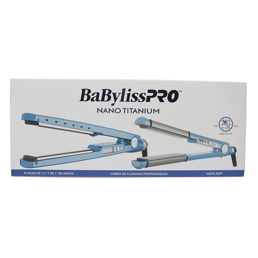 [BNTBLPP402TUX] BaBylissPRO® COMBO FLAT  4091 1 1/4 + U 1 Nano Titanium™