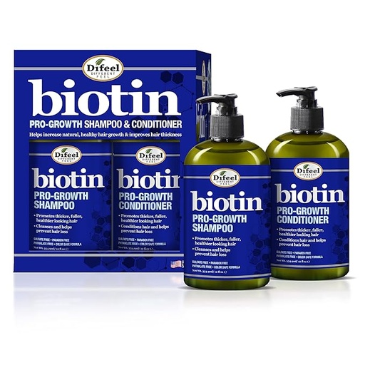 [DI0363] Biotin Pro-growth Shampoo & Conditioner 12 oz Kit