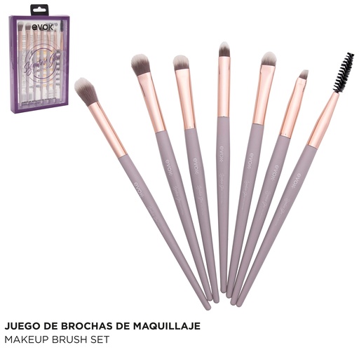 [EV-HS-2301] SET DE BROCHAS X 7 PIEZAS