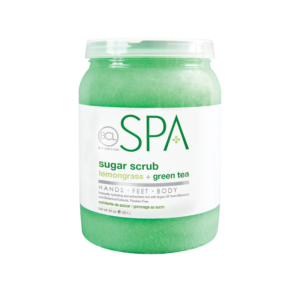 [SPA50002] LEMONGRASS+GREEN TEA SUGAR SCRUB 64OZ