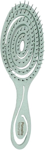 [BIO5440G] GENTLE MASSAGE HEALTH CARE HAIR BRUSH GREEN